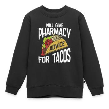 Apotheker Geschenk Apotheke - Kinder Premium Organic Sweatshirt - Schwarz - Vorne - AI Model Kid Female (0cm)