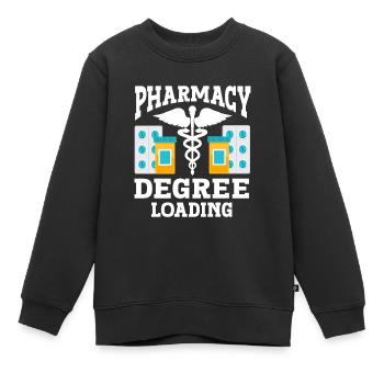 Apotheker Geschenk Apotheke - Kinder Premium Organic Sweatshirt - Schwarz - Vorne - AI Model Kid Female (0cm)