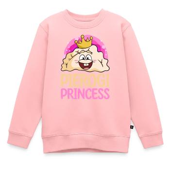 Pierogi Rezept polnische Pierogi - Kinder Premium Organic Sweatshirt - Rosa - Vorne - AI Model Kid Female (0cm)