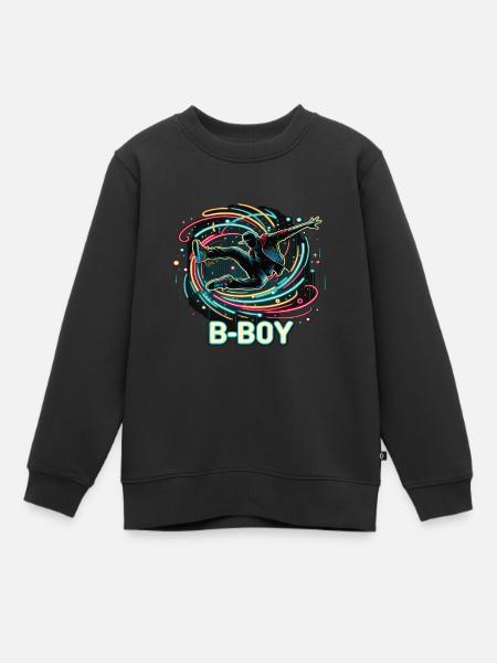 Breakdance Breakdancer Breakdance Enfants - Sweat Premium enfant bio - noir