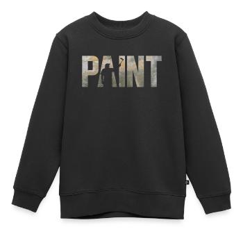 House Painter Decorator Paint - Kinder Premium Organic Sweatshirt - Schwarz - Vorne - AI Model Kid Female (0cm)