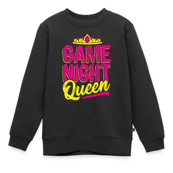 Jeux de société jeu de société cadeau - Sweat Premium enfant bio - noir - Devant - AI Model Kid Female (0cm)