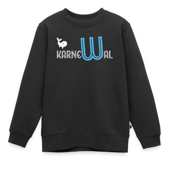 Carnaval Carnaval Confettis Femme Carnaval Jeckin - Sweat Premium enfant bio - noir - Devant - AI Model Kid Female (0cm)