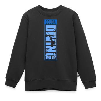 Plongée, Apnée Plongée, Apnée No Limit Apnée Apnée - Sweat Premium enfant bio - noir - Devant - AI Model Kid Female (0cm)