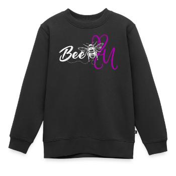 Soyez vous-même ! Confiance en soi, pensée positive, motivation - Sweat Premium enfant bio - noir - Devant - AI Model Kid Female (0cm)