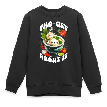 Pho Suppe Vietnamesisches Essen Pho-get Über Kawaii - Kinder Premium Organic Sweatshirt - Schwarz - Vorne - AI Model Kid Female (0cm)