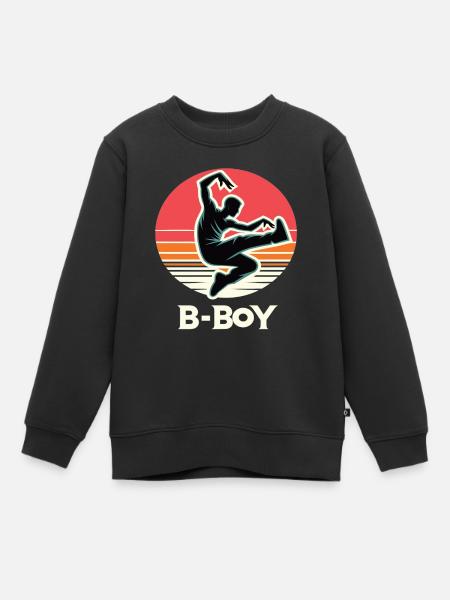 Breakdance Breakdancer Breakdance Enfants - Sweat Premium enfant bio - noir
