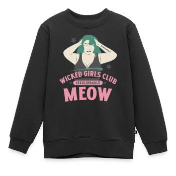Frauentag - Girls Club - Kinder Premium Organic Sweatshirt - Schwarz - Vorne - AI Model Kid Female (0cm)