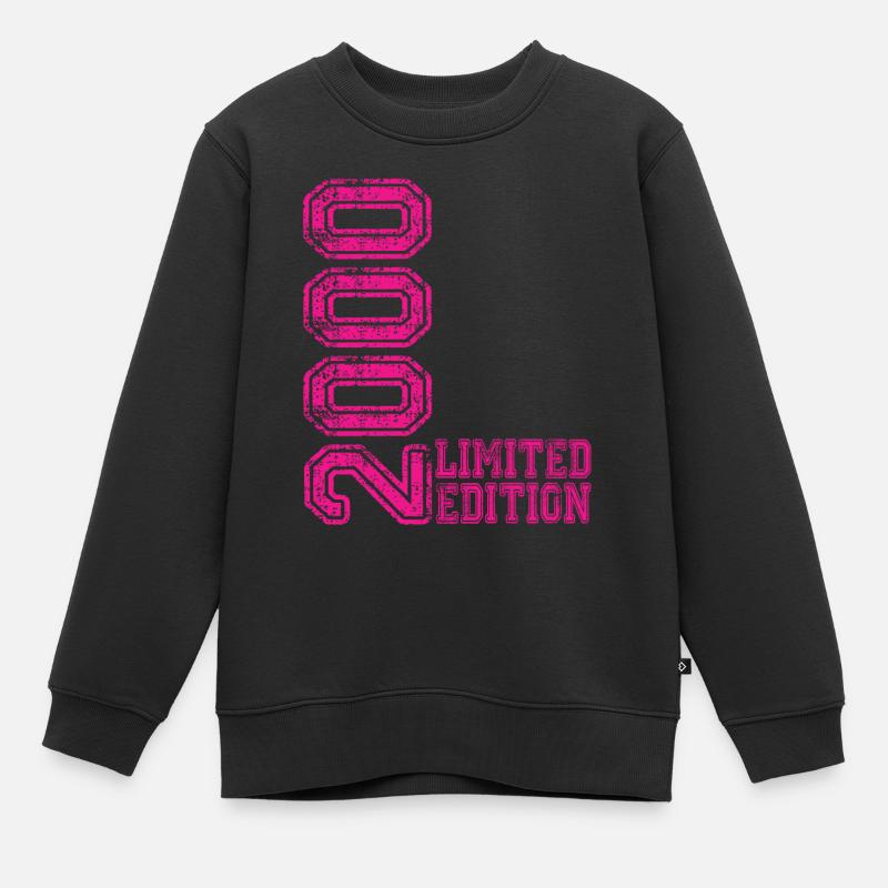 Limited Edition 2000 - Kids Premium Organic Sweatshirt - black