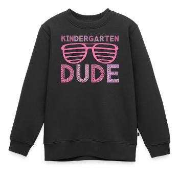 Maternelle Mec Drôle Pré École Maternelle Bff Meilleur Ami - Sweat Premium enfant bio - noir - Devant - AI Model Kid Female (0cm)