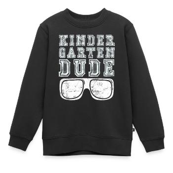 Maternelle Mec Drôle Pré École Maternelle Bff Meilleur Ami - Sweat Premium enfant bio - noir - Devant - AI Model Kid Female (0cm)