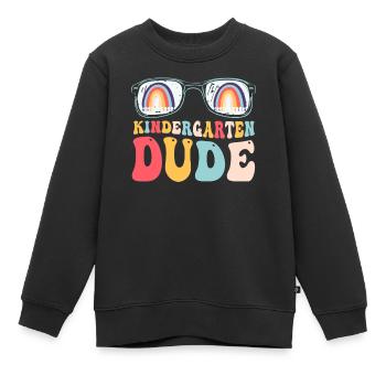 Maternelle Mec Drôle Pré École Maternelle Bff Meilleur Ami - Sweat Premium enfant bio - noir - Devant - AI Model Kid Female (0cm)