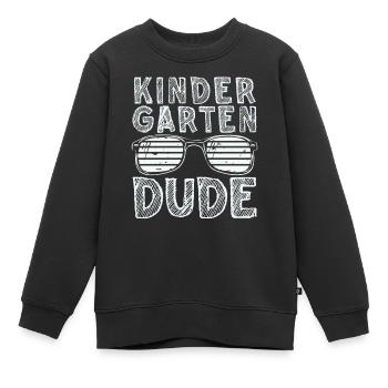 Maternelle Mec Drôle Pré École Maternelle Bff Meilleur Ami - Sweat Premium enfant bio - noir - Devant - AI Model Kid Female (0cm)