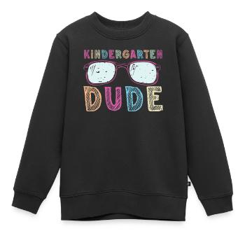 Maternelle Mec Drôle Pré École Maternelle Bff Meilleur Ami - Sweat Premium enfant bio - noir - Devant - AI Model Kid Female (0cm)