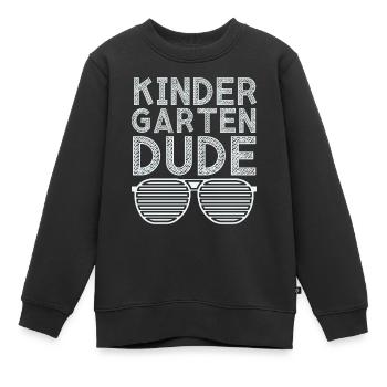 Maternelle Mec Drôle Pré École Maternelle Bff Meilleur Ami - Sweat Premium enfant bio - noir - Devant - AI Model Kid Female (0cm)