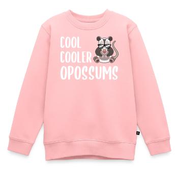 Lunettes de soleil Cooler Opossum Trend Animal - Sweat Premium enfant bio - rose - Devant - AI Model Kid Female (0cm)