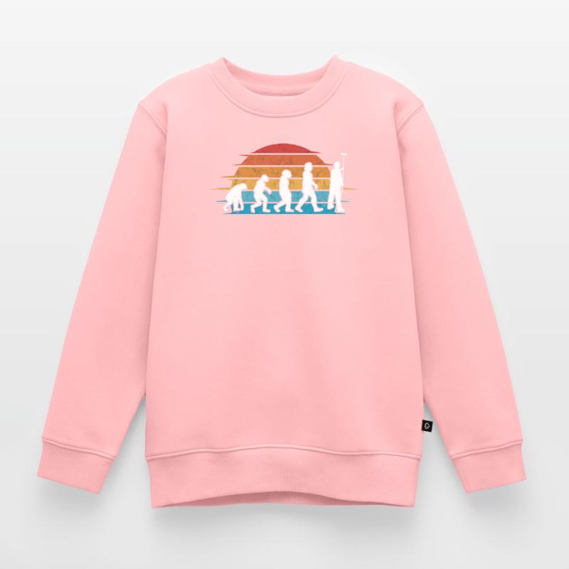 Painter and varnisher Evolution Master painter Kids Premium Organic Sweatshirt