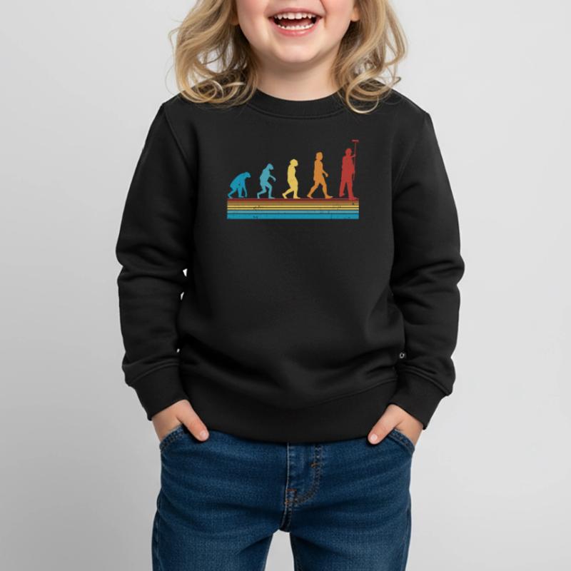 Painter and varnisher Evolution Master painter Kids Premium Organic Sweatshirt