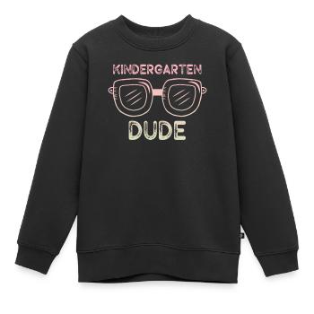 Maternelle Mec Drôle Pré École Maternelle Bff Meilleur Ami - Sweat Premium enfant bio - noir - Devant - AI Model Kid Female (0cm)