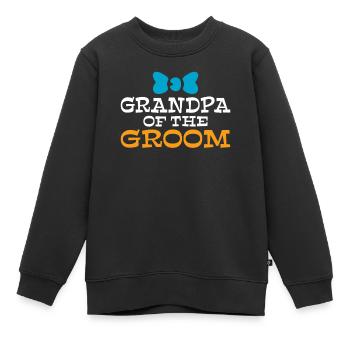 Grandpa Gifts - Kinder Premium Organic Sweatshirt - Schwarz - Vorne - AI Model Kid Female (0cm)