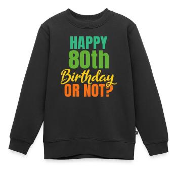 Grandma Gifts - Kinder Premium Organic Sweatshirt - Schwarz - Vorne - AI Model Kid Female (0cm)