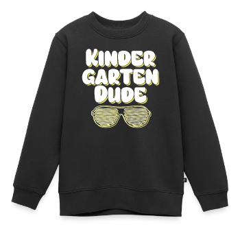 Kindergarten Dude Lustige Vorschule Bff - Kinder Premium Organic Sweatshirt - Schwarz - Vorne - AI Model Kid Female (0cm)