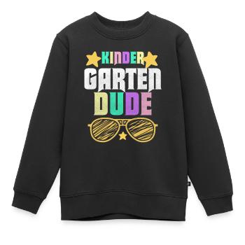 Kindergarten Dude Lustige Vorschule Bff - Kinder Premium Organic Sweatshirt - Schwarz - Vorne - AI Model Kid Female (0cm)