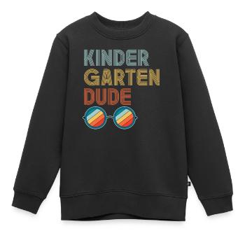 Kindergarten Dude Lustige Vorschule Bff - Kinder Premium Organic Sweatshirt - Schwarz - Vorne - AI Model Kid Female (0cm)