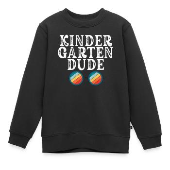 Kindergarten Dude Lustige Vorschule Bff - Kinder Premium Organic Sweatshirt - Schwarz - Vorne - AI Model Kid Female (0cm)