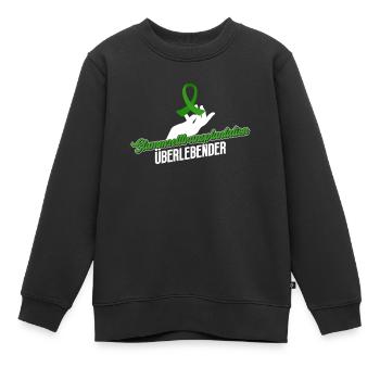 Cellules souches Thérapie par cellules souches Don de cellules souches - Sweat Premium enfant bio - noir - Devant - AI Model Kid Female (0cm)
