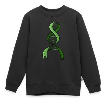 Greffe de cellules souches Donneur de cellules souches Cellule souche - Sweat Premium enfant bio - noir - Devant - AI Model Kid Female (0cm)