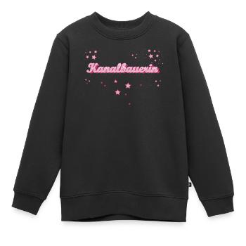 Génie civil Graduation cadeau Canal constructeur - Sweat Premium enfant bio - noir - Devant - AI Model Kid Female (0cm)