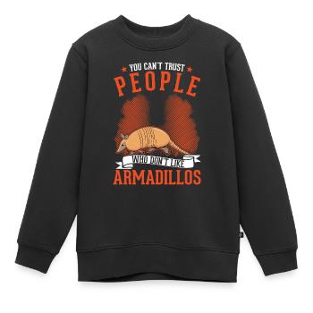 Tatou cadeau tatou - Sweat Premium enfant bio - noir - Devant - AI Model Kid Female (0cm)
