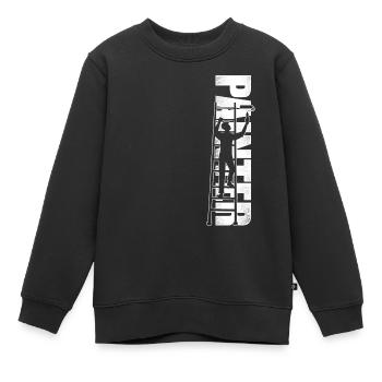 House Painter Decorator Painter - Kinder Premium Organic Sweatshirt - Schwarz - Vorne - AI Model Kid Female (0cm)