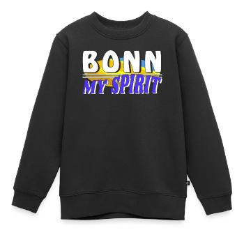 BONN MON - Sweat Premium enfant bio - noir - Devant - AI Model Kid Female (0cm)