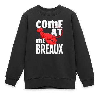 Langusten - Kinder Premium Organic Sweatshirt - Schwarz - Vorne - AI Model Kid Female (0cm)