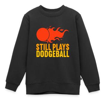 Ballon chasseur Ballon chasseur - Sweat Premium enfant bio - noir - Devant - AI Model Kid Female (0cm)