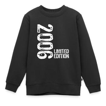 Limitierte Auflage 2006 Herren Junge 18 Jahre Vintage - Kinder Premium Organic Sweatshirt - Schwarz - Vorne - AI Model Kid Female (0cm)
