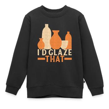 Töpfern Töpfer - Kinder Premium Organic Sweatshirt - Schwarz - Vorne - AI Model Kid Female (0cm)