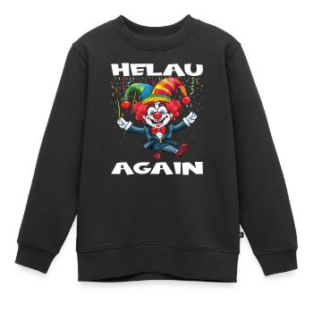 Costume de carnaval Carnaval Carnaval - Sweat Premium enfant bio - noir - Devant - AI Model Kid Female (0cm)