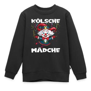 Costume de carnaval Carnaval Carnaval - Sweat Premium enfant bio - noir - Devant - AI Model Kid Female (0cm)