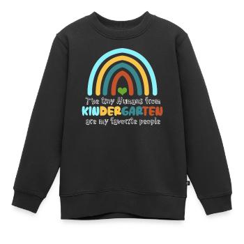Institutrice d’école maternelle Maternelle Maternelle - Sweat Premium enfant bio - noir - Devant - AI Model Kid Female (0cm)