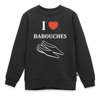 Hausschuhe Humor - Kinder Premium Organic Sweatshirt - Schwarz - Vorne - AI Model Kid Female (0cm)