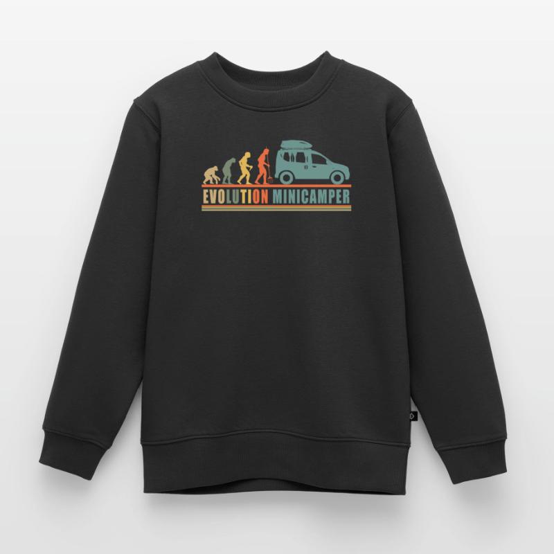 Evolution Minicamper Camping-Camper Microcamper Kinder Premium Organic Sweatshirt