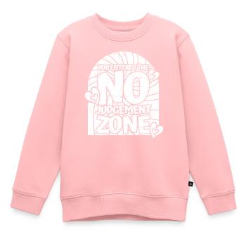 Mama Mutter - Kinder Premium Organic Sweatshirt - Rosa - Vorne - AI Model Kid Female (0cm)