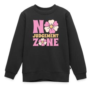 Maman Maman - Sweat Premium enfant bio - noir - Devant - AI Model Kid Female (0cm)