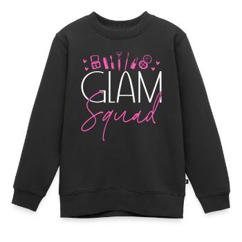 Skincare Esthetician Skin - Kinder Premium Organic Sweatshirt - Schwarz - Vorne - AI Model Kid Female (0cm)