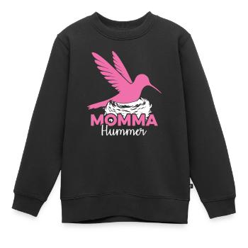 Colibri Colibri Maman - Sweat Premium enfant bio - noir - Devant - AI Model Kid Female (0cm)