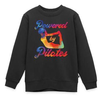 Pilates Instructor Teacher - Kinder Premium Organic Sweatshirt - Schwarz - Vorne - AI Model Kid Female (0cm)