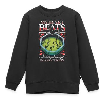 Gagaball Gaga Ball Dodgeball - Kinder Premium Organic Sweatshirt - Schwarz - Vorne - AI Model Kid Female (0cm)